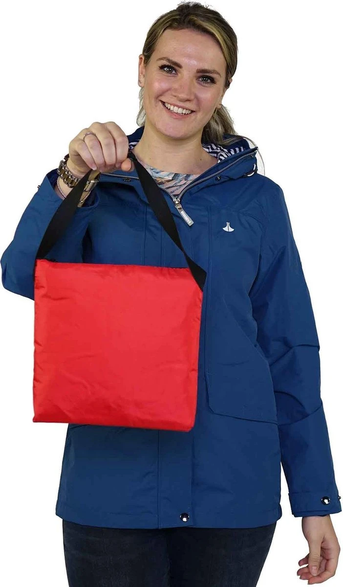 BJØRNSON Haps Regenponcho Fiets Dames & Heren - Fietsponcho - Zwart 5 BJØRNSON Haps Regenponcho Fiets Dames & Heren - Fietsponcho - Zwart - Afbeelding 5