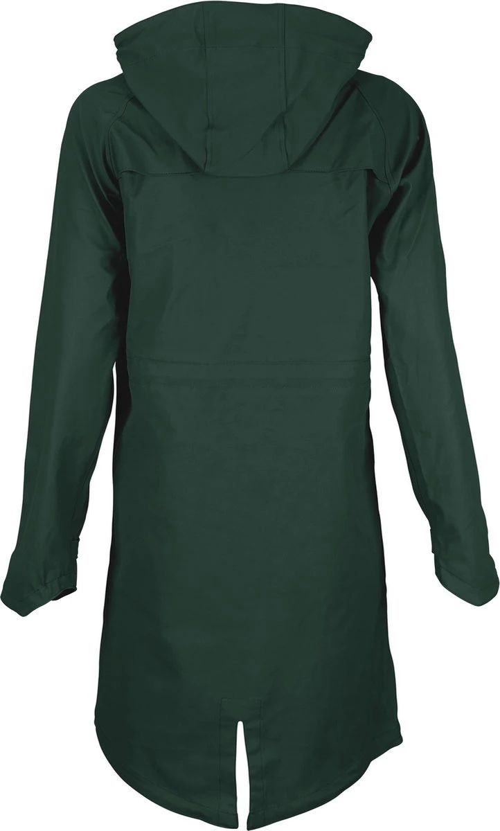 Ralka Regenjas Dames - Mizzle - Donkergroen - Maat 42 2 Ralka Regenjas Dames - Mizzle - Donkergroen - Maat 42 - Afbeelding 2