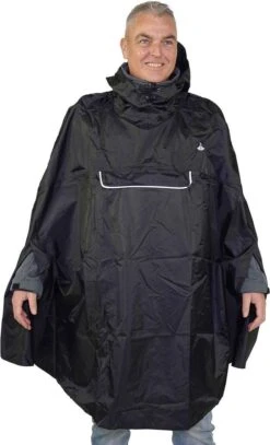 BJØRNSON Haps Regenponcho Fiets Dames & Heren - Fietsponcho - Zwart 25 BJØRNSON Haps Regenponcho Fiets Dames & Heren - Fietsponcho - Zwart -Kampeeruitrusting 729x1200 2
