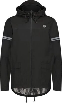 AGU Original Regenpak Essential - Zwart - XXXL - Dames & Heren - Waterdicht & Ademend -Kampeeruitrusting 730x1200 1