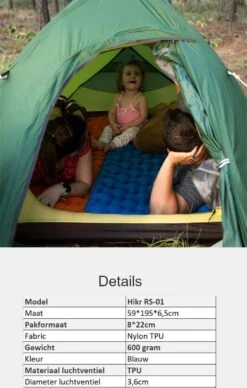 Hikr® Luchtbed - Slaapmat - Opblaasbaar Matras - Lichtgewicht - Outdoor - Camping - Hiking & Wandelen 11 Hikr® Luchtbed - Slaapmat - Opblaasbaar Matras - Lichtgewicht - Outdoor - Camping - Hiking & Wandelen -Kampeeruitrusting 764x1200 8