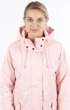 Ralka Regenjas Dames - Mizzle - Lichtroze - Maat 38 -Kampeeruitrusting 769x1200