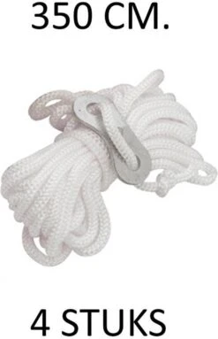 Benson Touw Scheerlijn 3.5 Meter + Klemmen - 4 Stuks -Kampeeruitrusting 773x1200 1