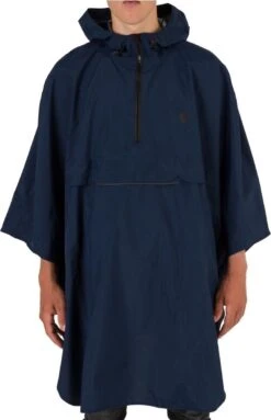 AGU Grant Regenponcho Essential Unisex - Navy Blauw - One Size - Dames & Heren - Waterdicht & Ademend -Kampeeruitrusting 774x1200 9
