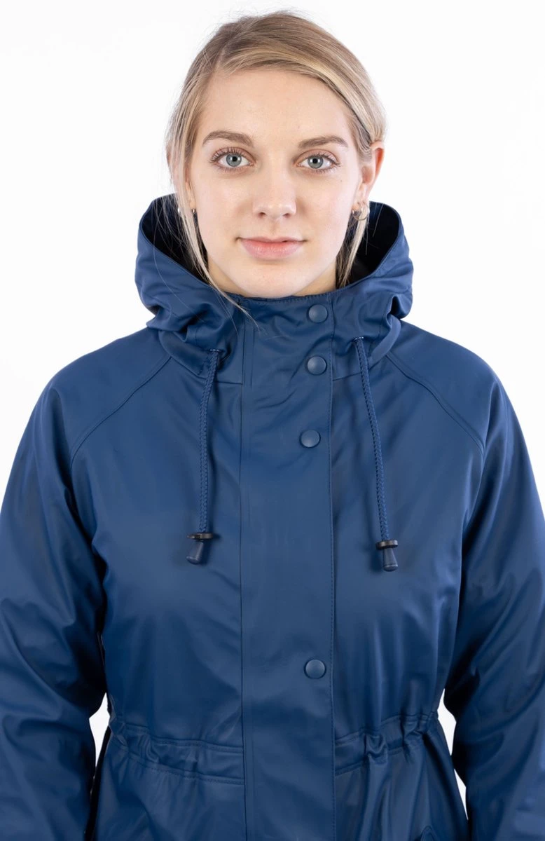 Ralka Regenjas Dames - Mizzle - Marine - Maat 36 11 Ralka Regenjas Dames - Mizzle - Marine - Maat 36 - Afbeelding 11