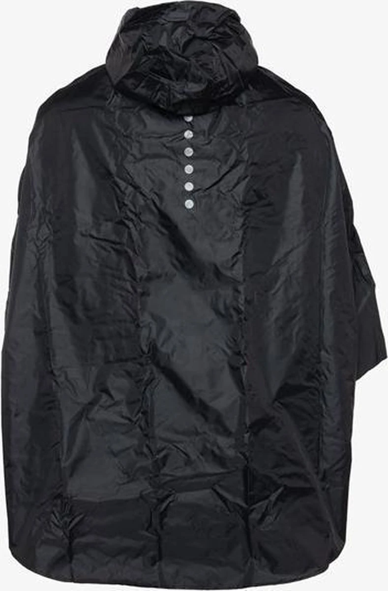 Mountain Peak Dames/heren Regenponcho - Zwart 7 Mountain Peak Dames/heren Regenponcho - Zwart - Afbeelding 7