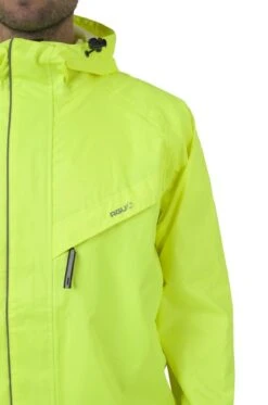 AGU Passat Regenpak Essential - Fluo Geel - L - Dames & Heren - Waterdicht -Kampeeruitrusting 795x1200 3