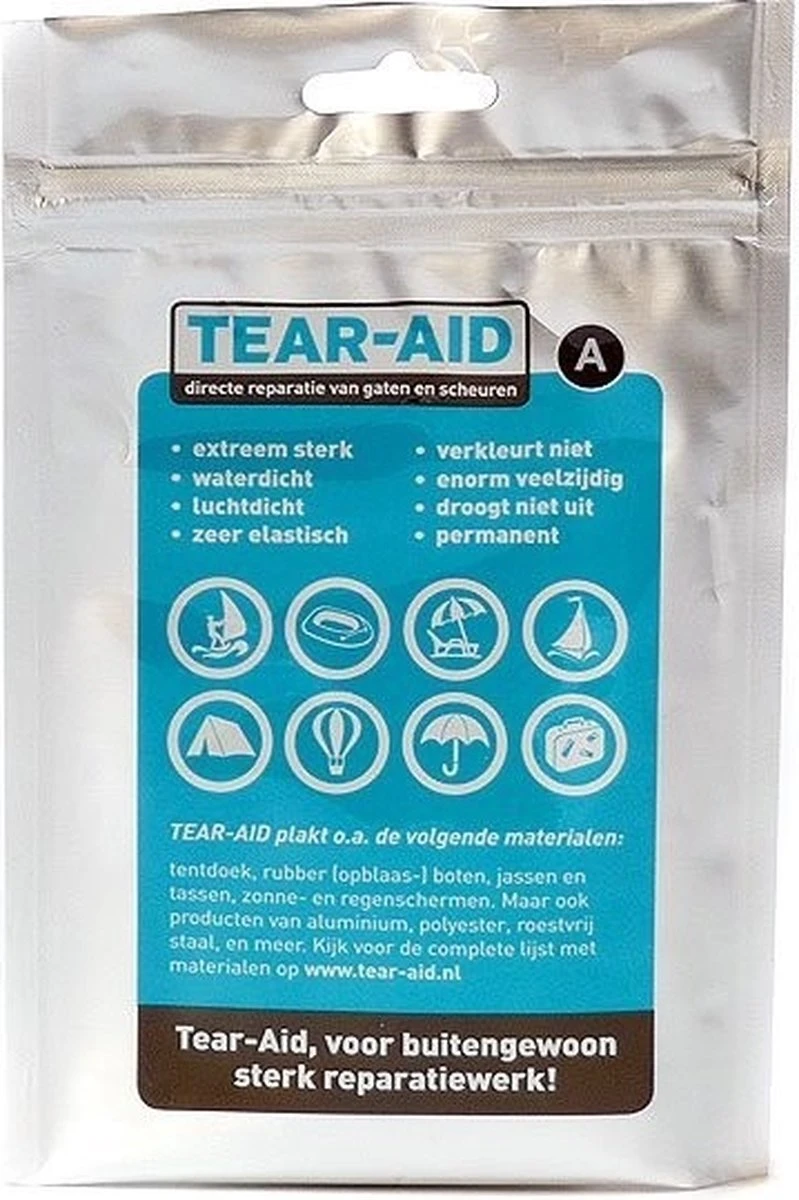 Tear-Aid - Reparatiemiddel - Type A Standaard Set 3 Tear-Aid - Reparatiemiddel - Type A Standaard Set - Afbeelding 3