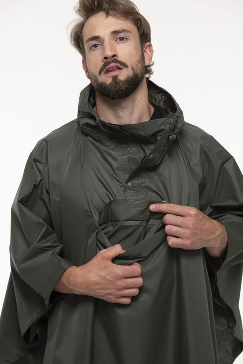 Mac In A Sac - Regenponcho - Khaki 5 Mac In A Sac - Regenponcho - Khaki - Afbeelding 5