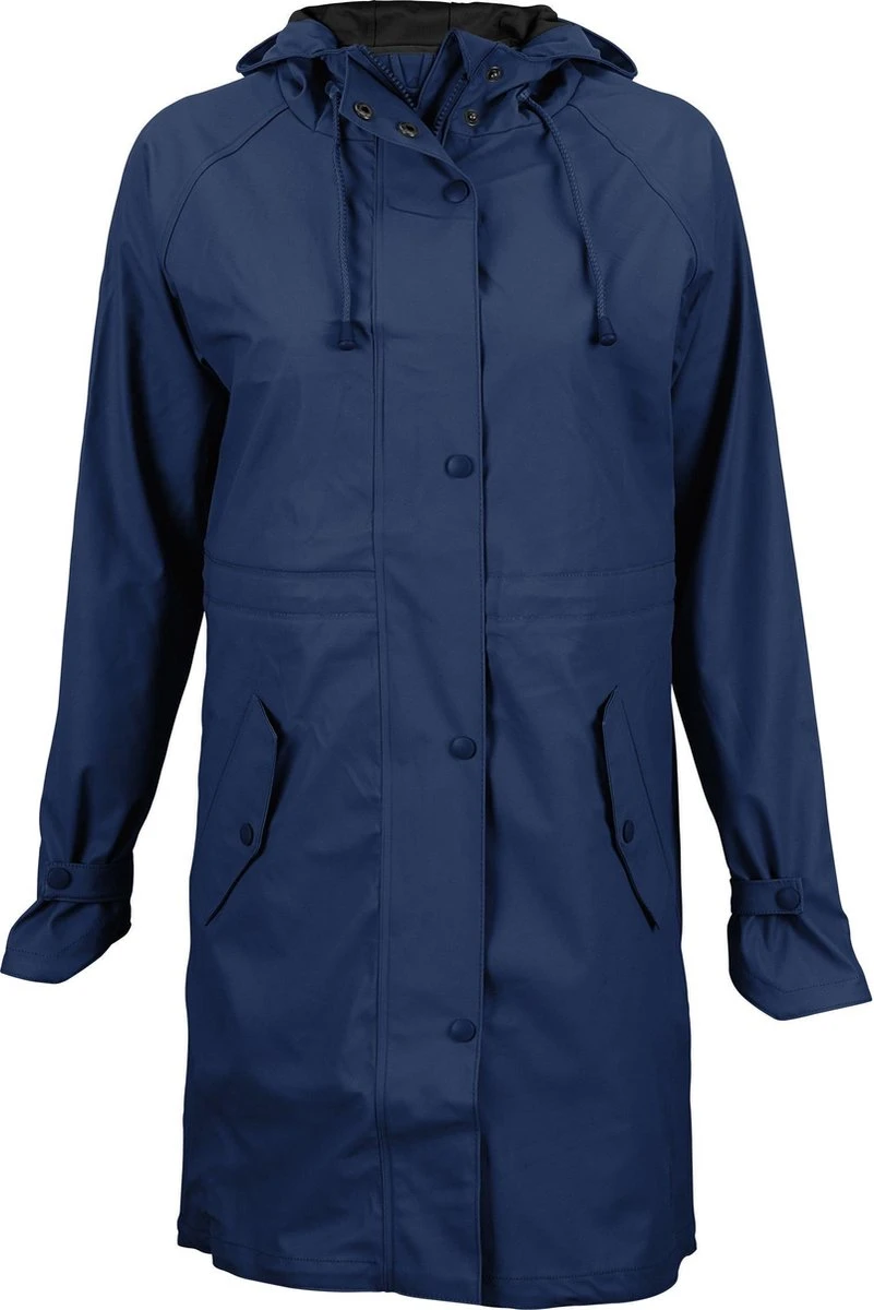 Ralka Regenjas Dames - Mizzle - Marine - Maat 36 1 Ralka Regenjas Dames - Mizzle - Marine - Maat 36