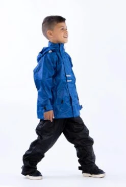 Ralka Regenpak Junior - Irma - Azuurblauw - 140 -Kampeeruitrusting 810x1200 5