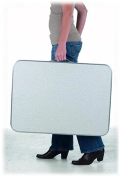 Merkloos Aluminium Inklapbare Tuintafel - Campingtafel - 80x60x68 Cm -Kampeeruitrusting 818x1200 3