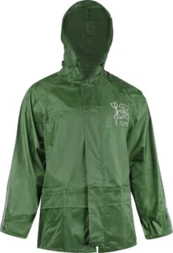 C-Line Regenpak Met Capuchon - Groen - Reflecterend - Nieuw Model - Volwassen Maat XXXXL -Kampeeruitrusting 821x1200 1