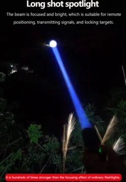 LED-zaklamp 18000, Lumen 5200 XHP 110.9 PROFESSIONAL-XLED - Krachtig Oplaadbaar USB Zoeklicht - Handzaam Formaat-CE-gekeurd-Nieuwe Uitvoering Voor 2023! -Kampeeruitrusting 830x1200 15