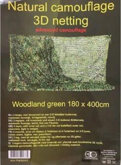 Camouflagenet 4 Meter Proloo. Hoogte 1,80x Lengte 4mtr - Camonet - Tuinnet - Schaduwdoek 7 Camouflagenet 4 Meter Proloo. Hoogte 1,80x Lengte 4mtr - Camonet - Tuinnet - Schaduwdoek -Kampeeruitrusting 881x1200
