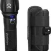 Militaire Zaklamp LED Oplaadbaar USB - 3000 Lumen - Holster - 3000 MAh Batterij - Aanpasbare Zoom - 5 Lichtmodi - IP65 Spatwaterdicht - Zwart