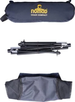NOMAD® Campingstoel Compact | Ultra Lichtgewicht | Gemakkelijk Meenemen | Supersterk | Comfortabel | Snel Op Te Zetten -Kampeeruitrusting 892x1200