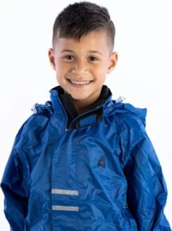 Ralka Regenpak Junior - Irma - Azuurblauw - 140 -Kampeeruitrusting 895x1200 5