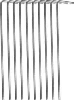 Springos Tentharingen | Haringen | Grondpennen | Staal | 10 Stuks -Kampeeruitrusting 898x1200 1