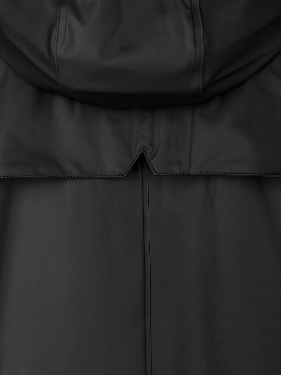 BJØRNSON Släppa PU Parka Jas / Regenjas Dames - Waterdicht - Maat 46 - Zwart 4 BJØRNSON Släppa PU Parka Jas / Regenjas Dames - Waterdicht - Maat 46 - Zwart - Afbeelding 4
