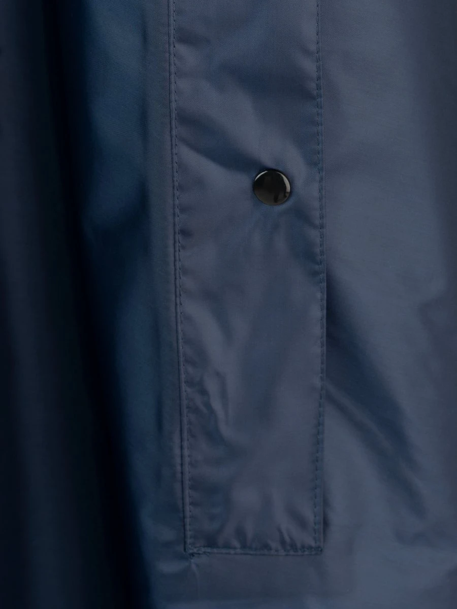 BJØRNSON Haps Regenponcho Fiets Dames & Heren - Fietsponcho - Donkerblauw 4 BJØRNSON Haps Regenponcho Fiets Dames & Heren - Fietsponcho - Donkerblauw - Afbeelding 4