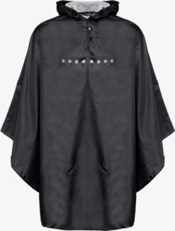 Mountain Peak Dames/heren Regenponcho - Zwart