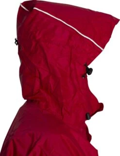 LOWLAND OUTDOOR Wandelponcho - 100% Waterdicht (7.000mm) - Ademend (7.000g/M²) Lava Red - XL -Kampeeruitrusting 919x1200 1