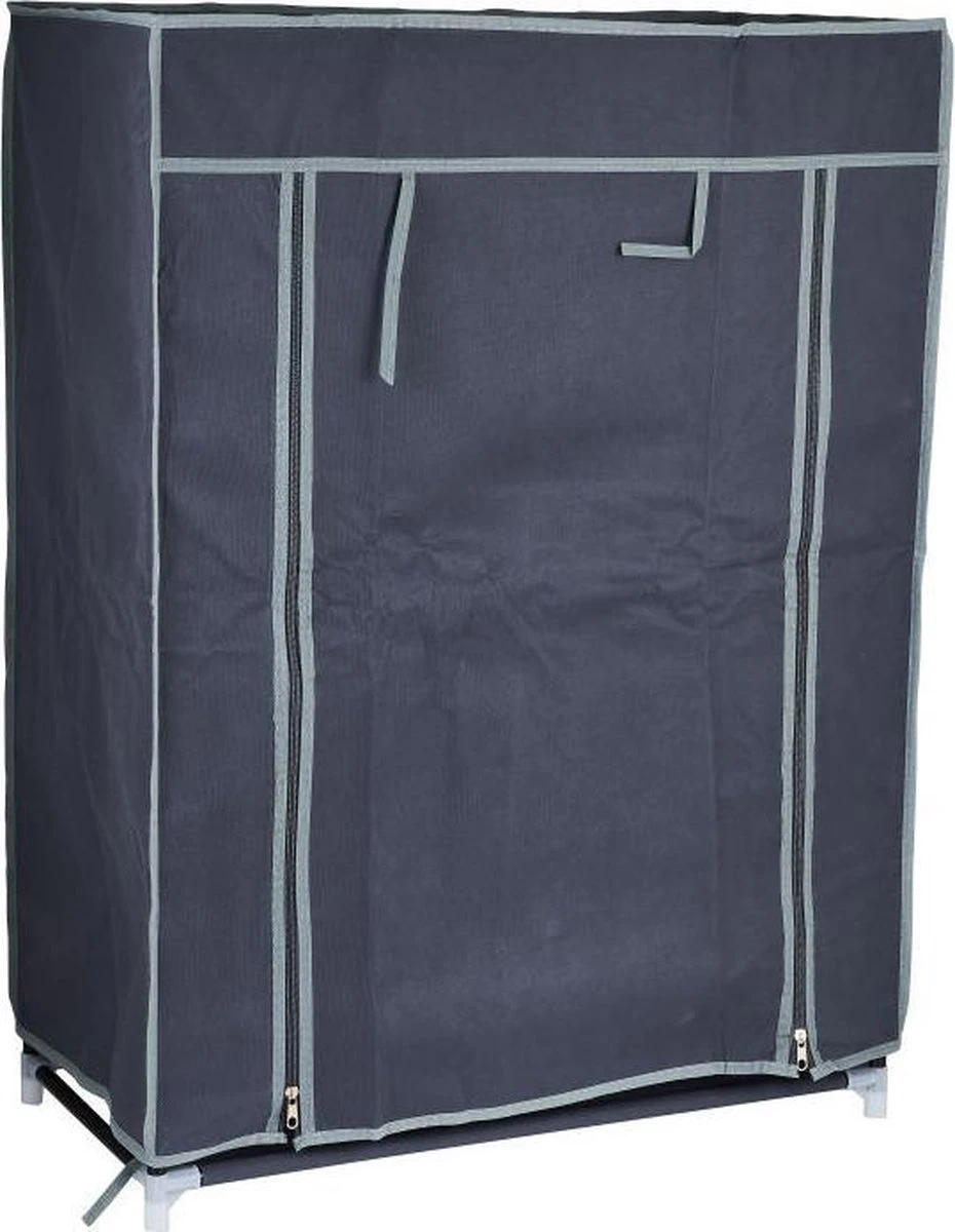 Merkloos GARDEROBE KAST - 3 SCHAPPEN - 60X30X80 CM 6 Merkloos GARDEROBE KAST - 3 SCHAPPEN - 60X30X80 CM - Afbeelding 6