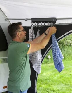 Bo-Camp - Tentkapstok - Luxe - Universeel - 8 Haaks - Grijs -Kampeeruitrusting 931x1200