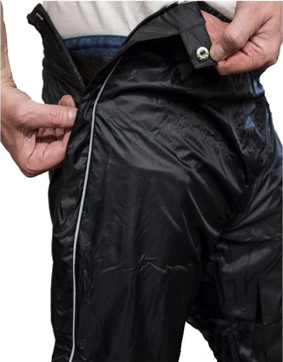 Mac In A Sac Regenbroek - Maat XL - Unisex - Zwart 4 Mac In A Sac Regenbroek - Maat XL - Unisex - Zwart - Afbeelding 4