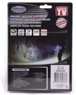 Led Zaklamp Met Zoomfunctie Tactical Superbeam - Militaire Zaklamp -Kampeeruitrusting 963x1200 3