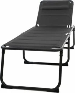 Travellife Barletta Ligbed - Antraciet / Donkergrijs -Kampeeruitrusting 972x1200 1