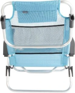 Bo-Camp Beach Chair - Monaco - Aluminium - Blauw -Kampeeruitrusting 976x1200