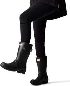 Hunter Womens Original Short Dames Regenlaarzen - Maat 38 -Kampeeruitrusting 982x1200 2