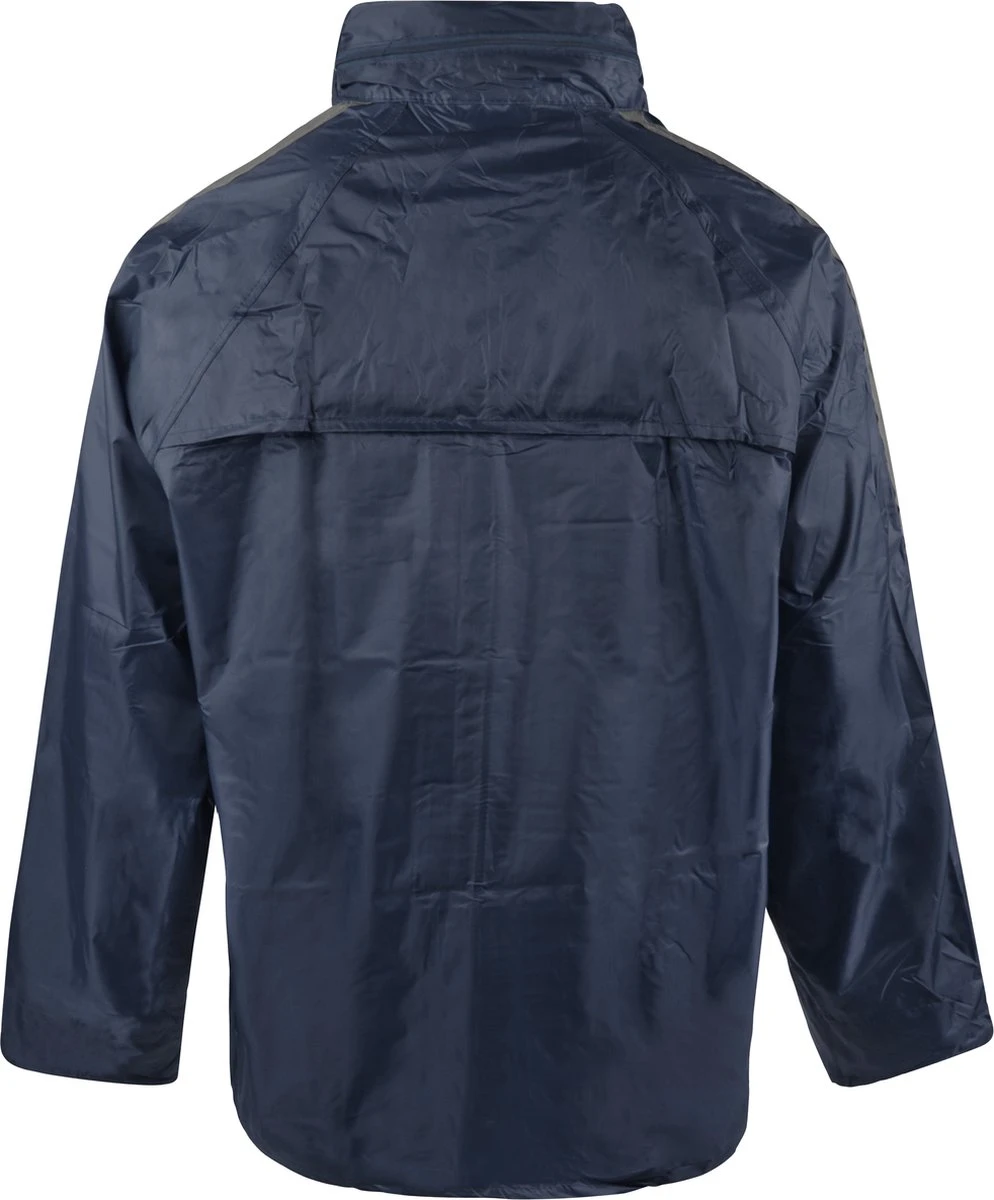 C-Line Regenpak Met Capuchon - Blauw - Reflecterend - Nieuw Model - Kinder Maat 158/164 7 C-Line Regenpak Met Capuchon - Blauw - Reflecterend - Nieuw Model - Kinder Maat 158/164 - Afbeelding 7